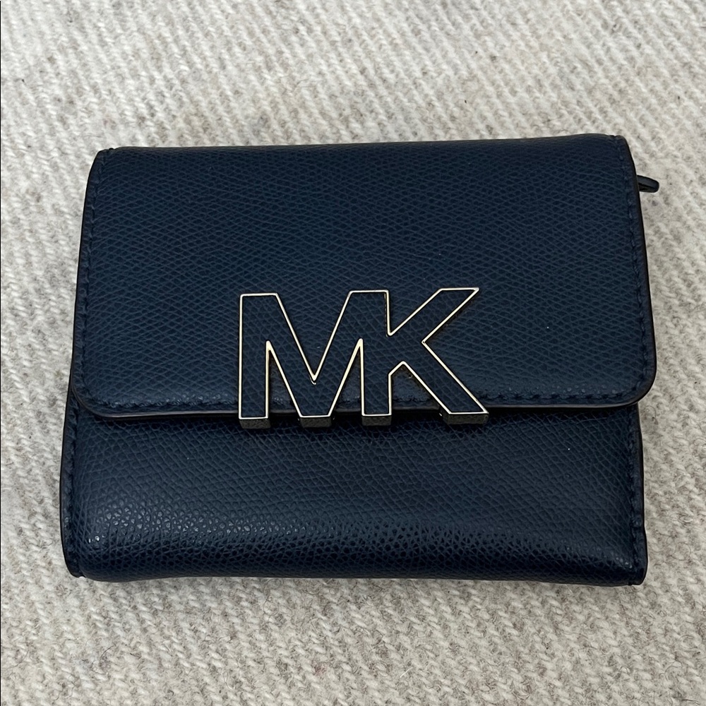 Michael Kors Navy Blue Wallet